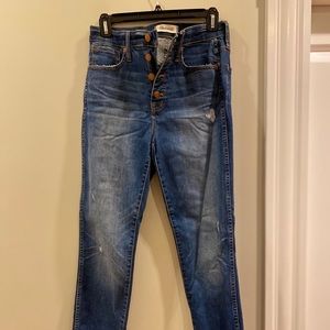 Madewell 10” High Rise Skinny
